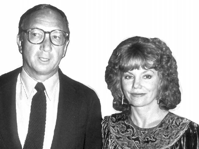 Simon with second wife, actor Marsha Mason in New York in 1982. Picture: David McGough