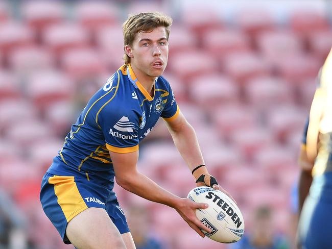 Parramatta's Ethan Sanders is a star of the future. Picture: NRL Imagery.