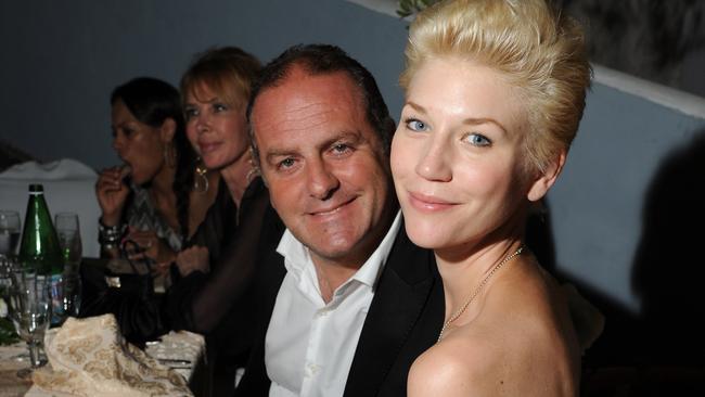 Pascal Vicedomini and Anna Maria Mostrom. (Photo by Venturelli/WireImage)