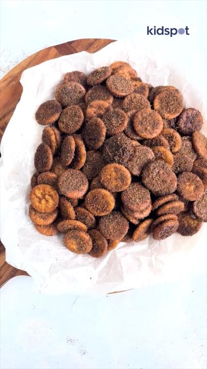 Crunchy churro crackers