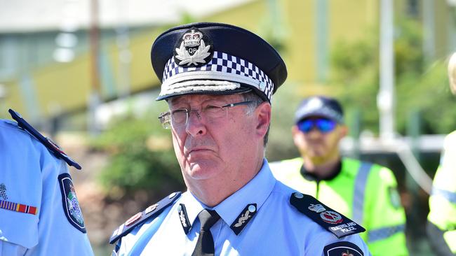 Outgoing Police Commissioner Ian Stewart says there were bad apples within the service he would have sacked if he was able to. Picture: Shae Beplate.