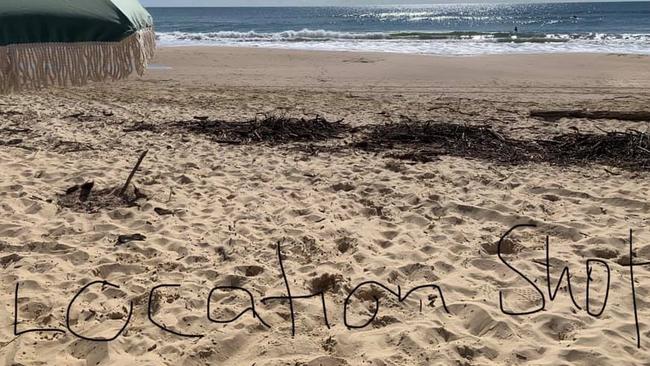 The beach shack near Urunga.