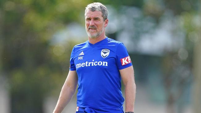 Marco Kurz oversaw a defensive style of football not to the liking of Victory officials