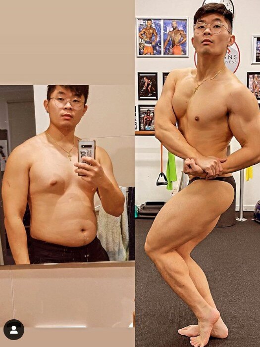 Victorian bodybuilder Manley Yu. Image: Instagram.