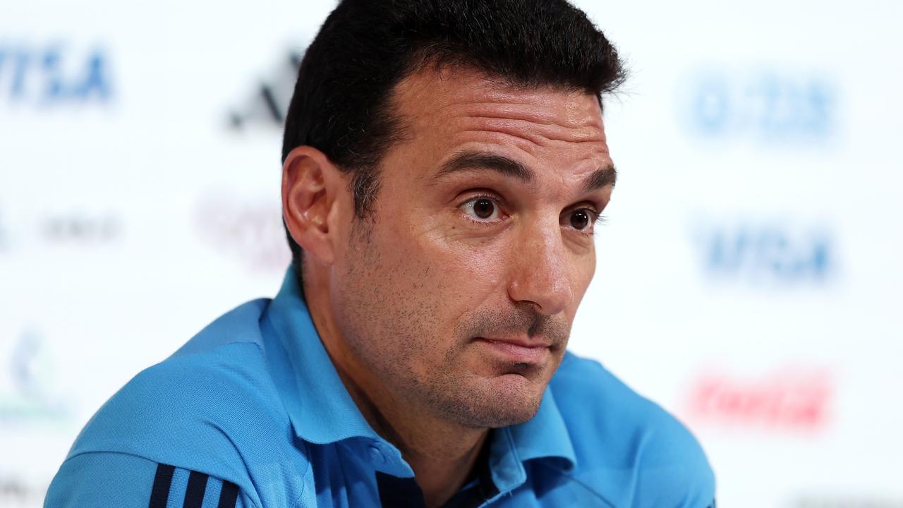 Lionel Scaloni, head coach of Argentina.