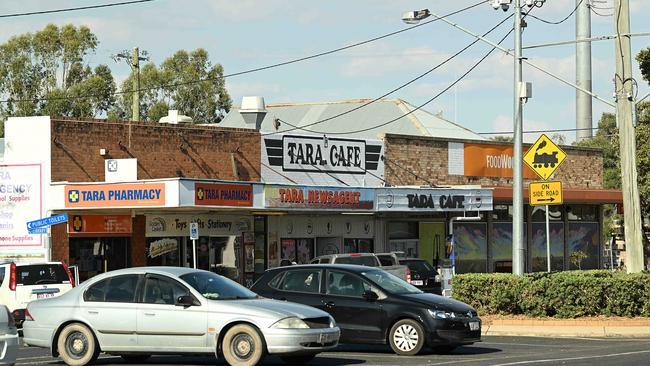 The main street of Tara, on Queensland’s Western Downs. Picture: Lyndon Mechielsen/The Australian