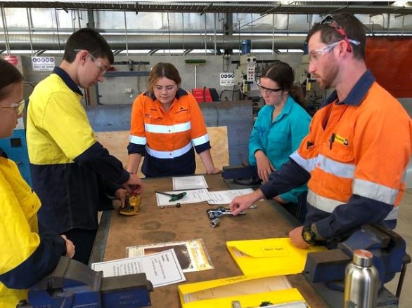 Tradie for a Day at Rockhampton State High School 2021