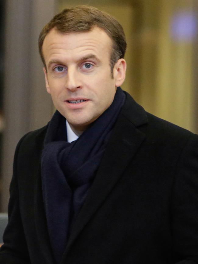 French President Emmanuel Macron. Picture: Aris Oikonomou/AFP