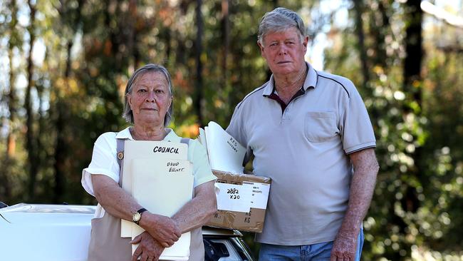 Bilpin residents Marion and Martin Tebbutt. Picture: Jane Dempster