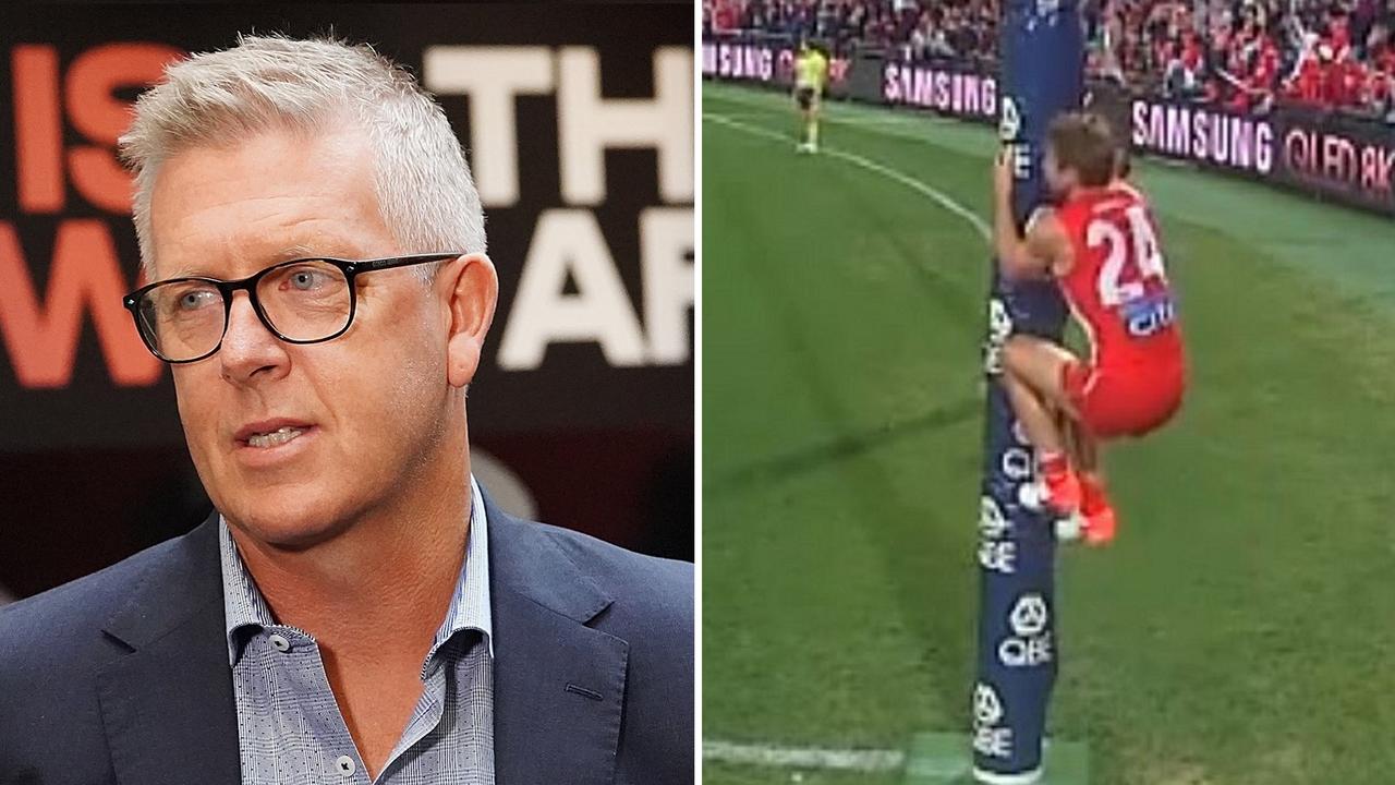 Steve Hocking offered Dane Rampe two fines.