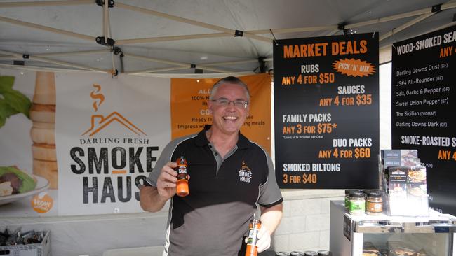 Darling Fresh Smoke Haus co-owner and founder Jeff Schultheiss at Toowoomba FarmFest 2025.