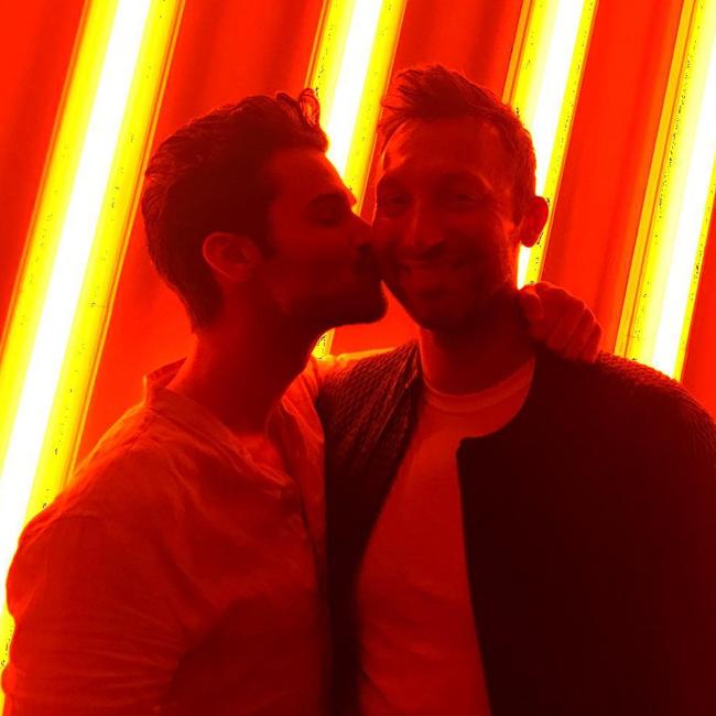 Ian Thorpe and boyfriend Ryan Channing get raunchy... 