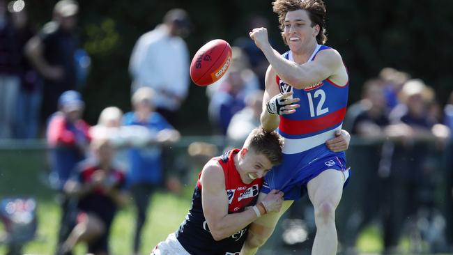 Harvey Gallagher in action in the VFL. Picture: David Crosling