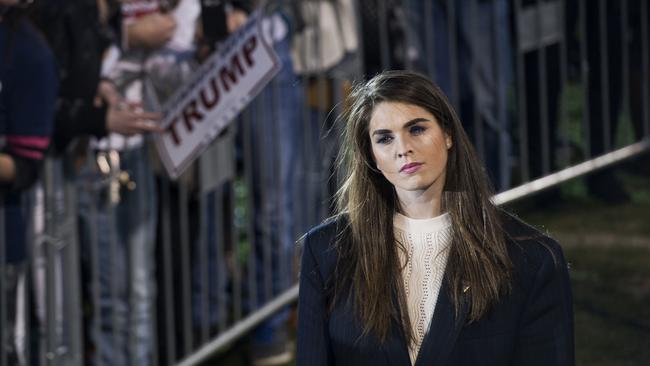 Hope Hicks: Trump’s press secretary and media handler | news.com.au ...