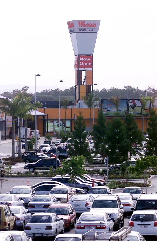 2003: Westfield's North Lakes Shopping Centre opening. Picture: Phil Norrish