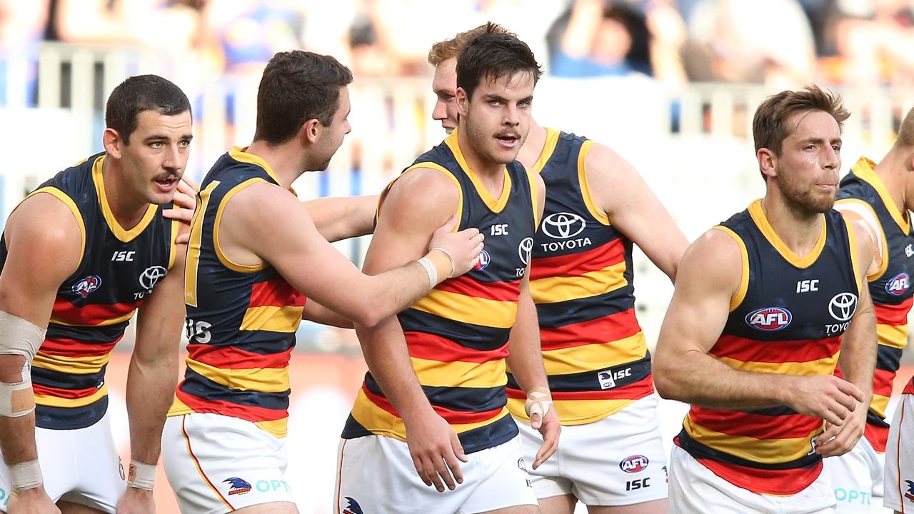 Darcy Fogarty goal kicking for Adelaide Crows, Matthew Lloyd praise ...