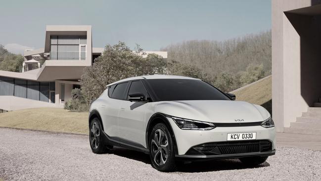 The Kia EV6 shares its underpinning with the Hyundai Ioniq 5.