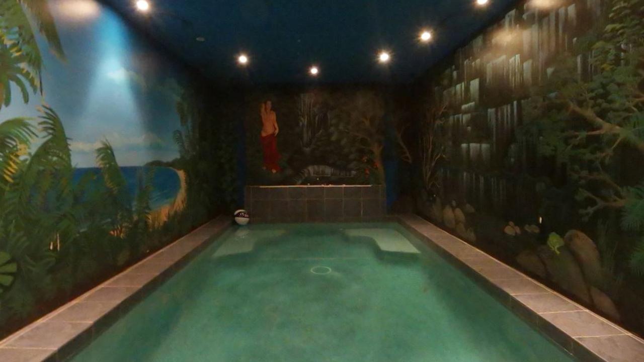 “Themed rooms” and indoor built in heated pools. Picture: Google Street View