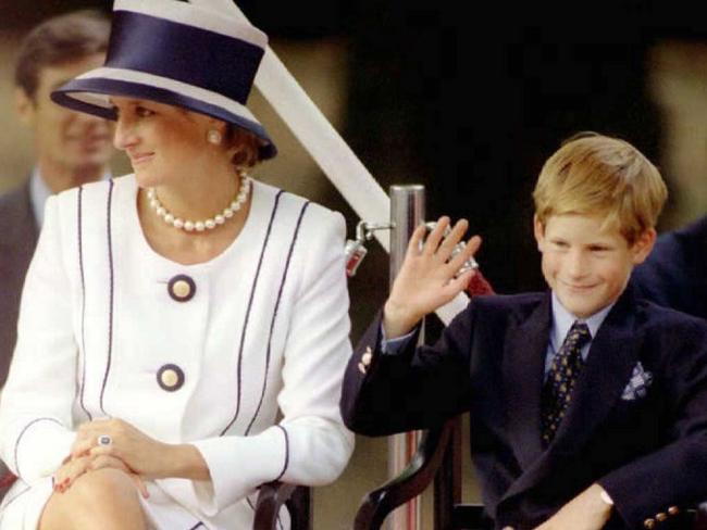 Prince Harry was only 12 when his mother died. Picture: Allan Lewis/AFP