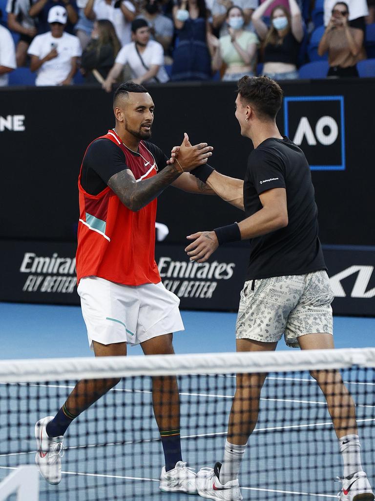 The dream team. (Photo by Darrian Traynor/Getty Images)