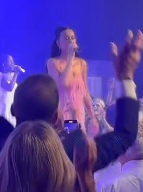 Katy Perry performed a selection of her hits. Source: Instagram/DJ Femme