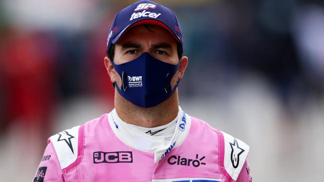 F1 driver Sergio Perez has tested positive to COVID-19. Picture: Getty Images