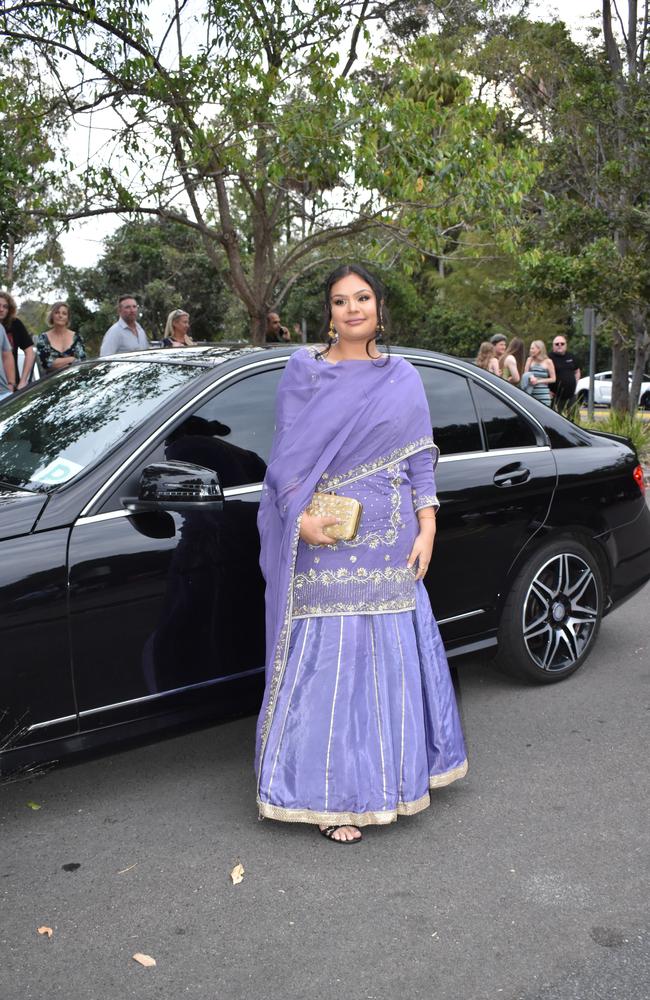 Japjit Kaur at the Meridan State College formal 2024.