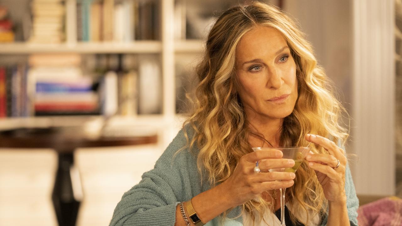 Sarah Jessica Parker’s face does not look like it did 15 years ago in the final episode of Sex And The City ... but neither does mine. Picture: HBO/Binge