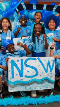 Western Sydney kids have Blues fever