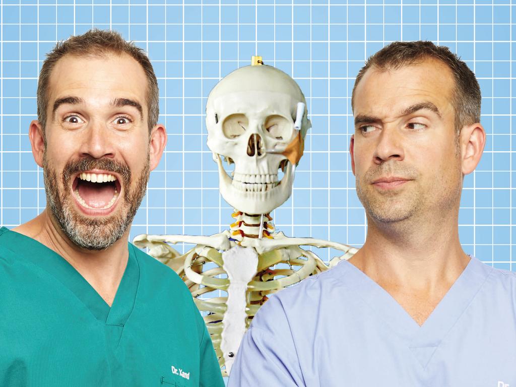 Dr Xand (L) and Dr Chris van Tulleken are Oxford University-trained doctors.