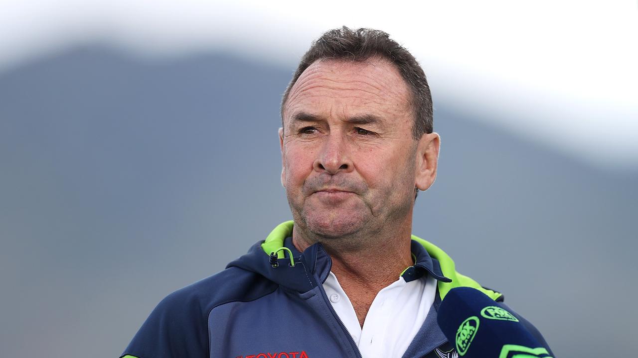 Raiders coach Ricky Stuart. Photo by Mark Kolbe/Getty Images