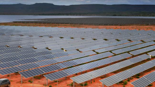 It is expected to solar farm could help reduce blackouts.