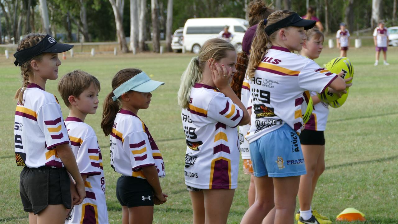 CQ Bulls Touch Football's 6 Again Clinic, Rockhampton Touch Fields.