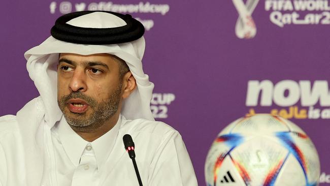 Nasser al-Khater, the chief executive of the Qatar World Cup. Picture: Karim Jaafar / AFP