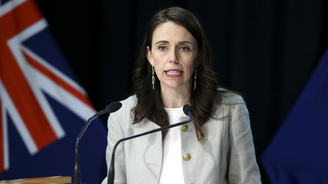 NZ PM Jacinda Ardern last week extended current COVID-19 restrictions until August 26. Picture: Hagen Hopkins/Getty Images
