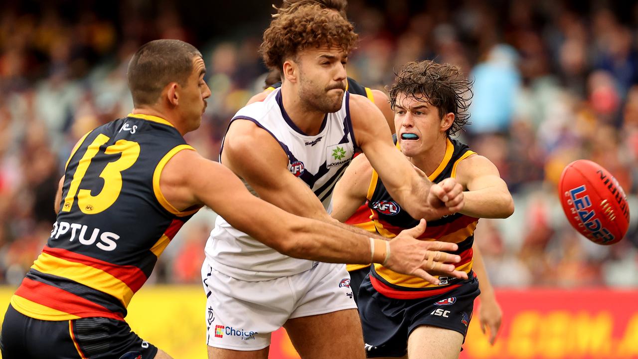 Adelaide v Fremantle: Darcy Fogarty improving in midfield role | The ...