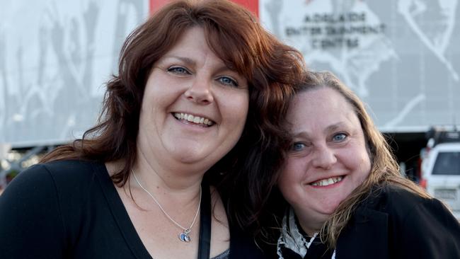 Sam Smith fans at the GLORIA the tour show at the Adelaide Entertainment Centre. Picture: Kelly Barnes