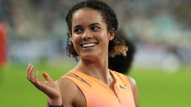 19-year-old Torrie Lewis is one of Australia’s best prospects in sprinting. Picture: Twitter/World Athletics