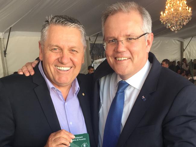 The bromance is over for Ray Hadley and Scott Morrison.