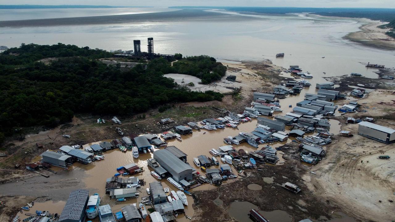 The drought has affected everyone who lives along the immense river system. Picture: Michael Dantas/AFP
