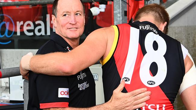 Woosha left the Bombers in a better place, Mark Robinson writes. Picture: Getty Images