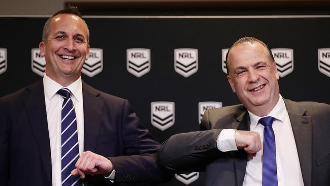 Andrew Abdo and Peter V'landys have formed quite a team for rugby league.