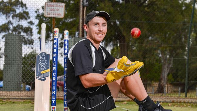 Port Adelaide wicketkeeper-batsman Isaac Conway. Picture: Brenton Edwards