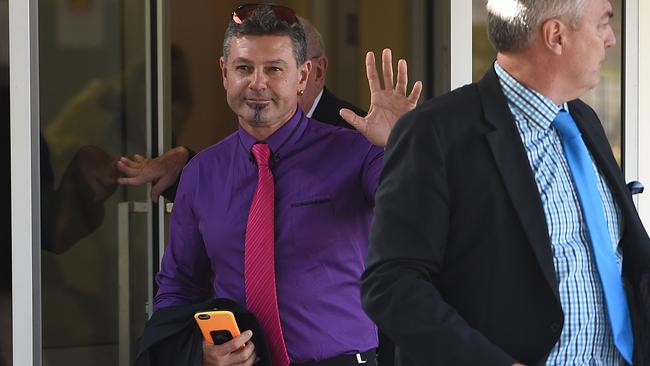 Six-time Olympic shooter Michael Diamond pleaded not guilty at court on Tuesday.