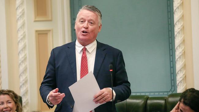 Member for Cairns Michael Healy has criticised fellow Far North MP David Kempton. Picture: NCA NewsWire / Glenn Campbell