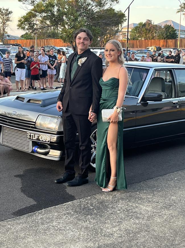 The students of Aldridge State High School celebrate their formal.