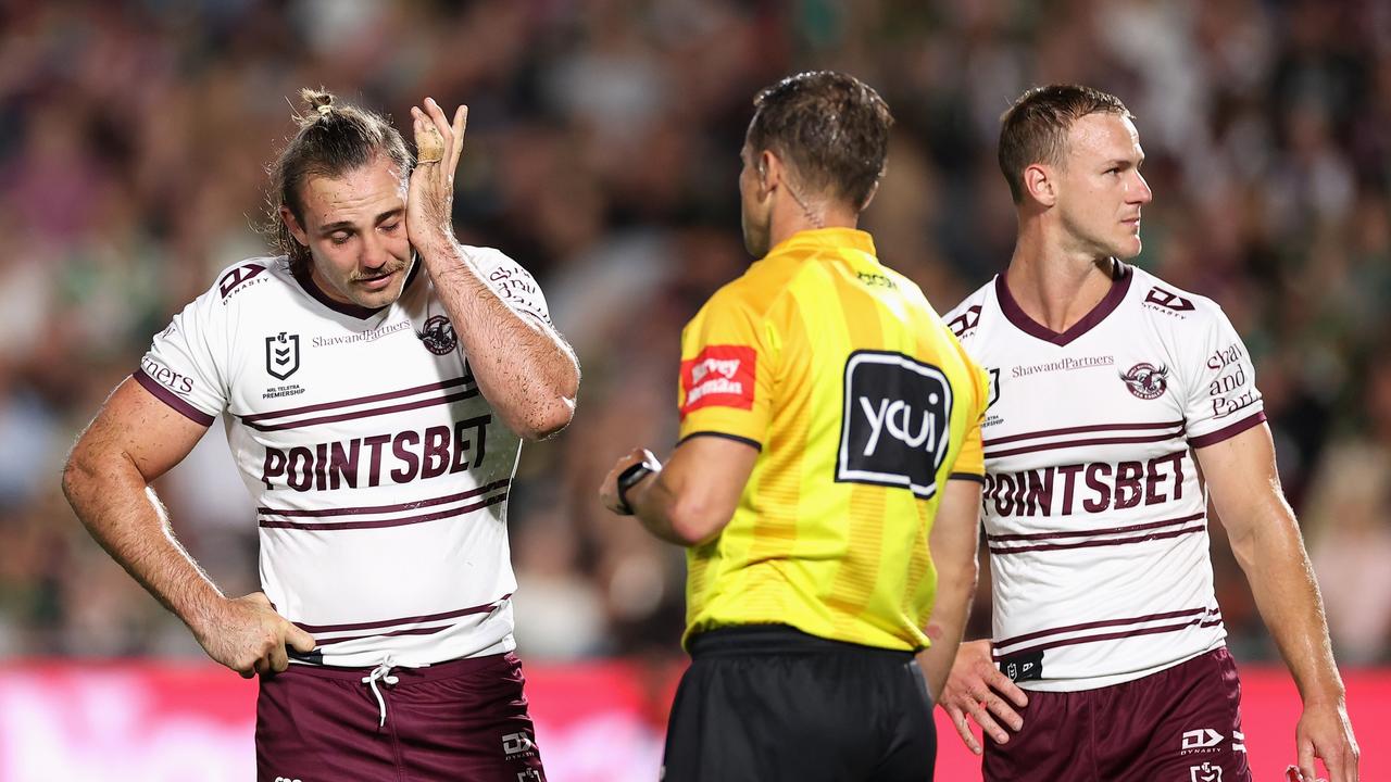 Lawton has been charged with a grade three dangerous throw charge and faces 4-5 weeks on the sidelines. Picture: Getty Images.