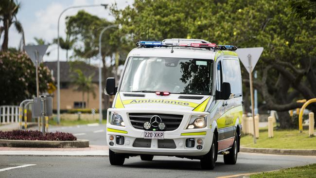 Queensland Ambulance Service was at the scene. Picture: Supplied