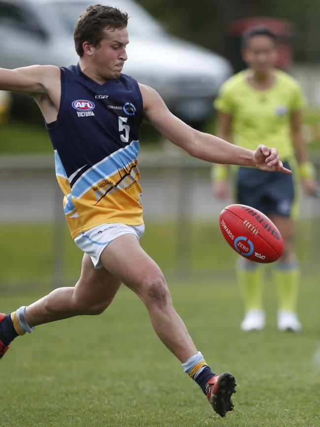 Noah Wheeler in action for Bendigo Pioneers. Picture: Valeriu Campan