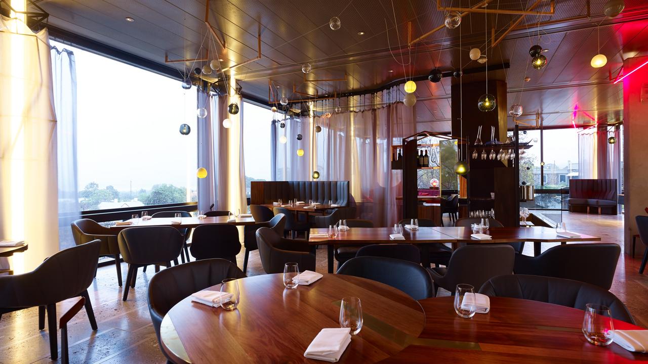 Dining room at the Magill Estate Restaurant.